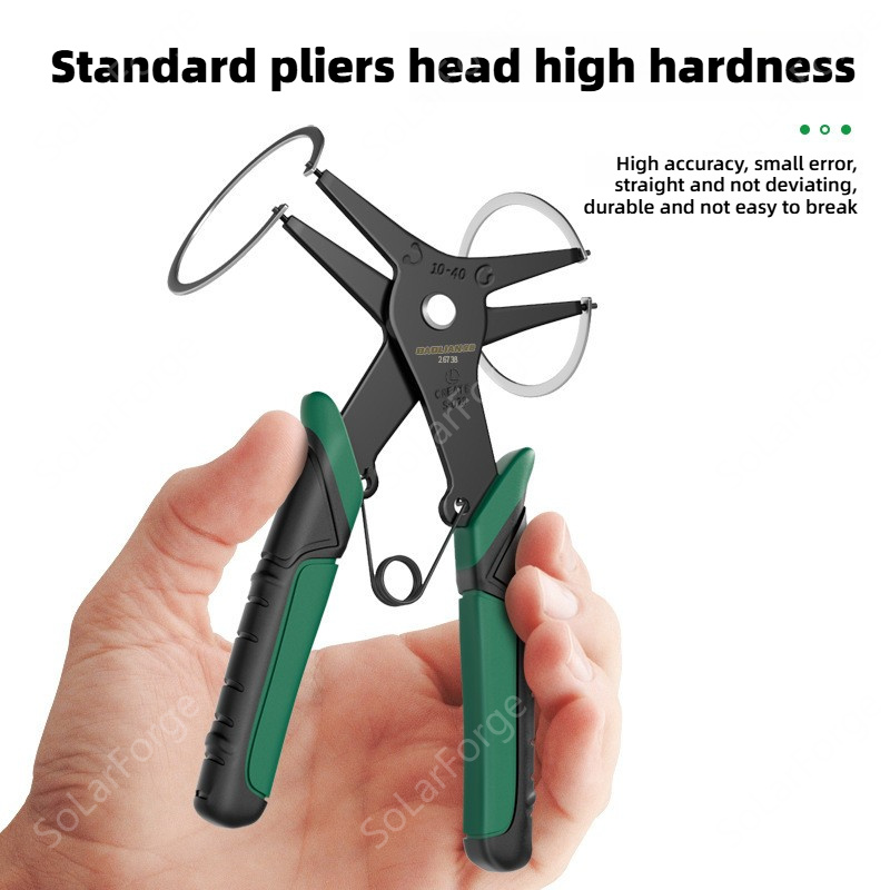 Snap Button Plier - Borgringtang Type Circliptang Multifunctionele krimptang Interne