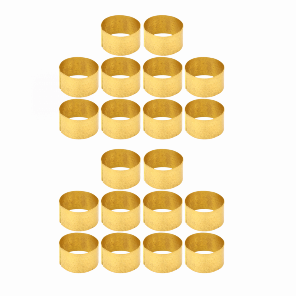 Sewing Thimble Metal - 20 stuks Retro Stijl Verstelbare Ring
