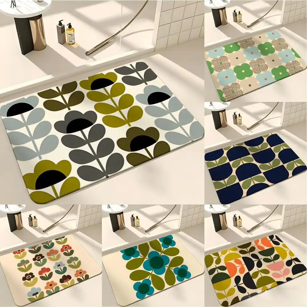 Century Textile & Sewing Supply Reviews - Retro Mid Century Modern Vloermat Absorberende