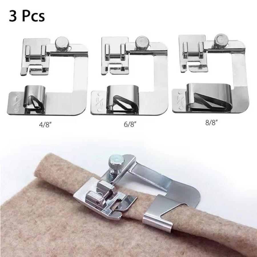 Sewing Hemming - 1PCS-3PCS 13/19/25mm Binnenlandse Naaimachine Voet Naaivoet