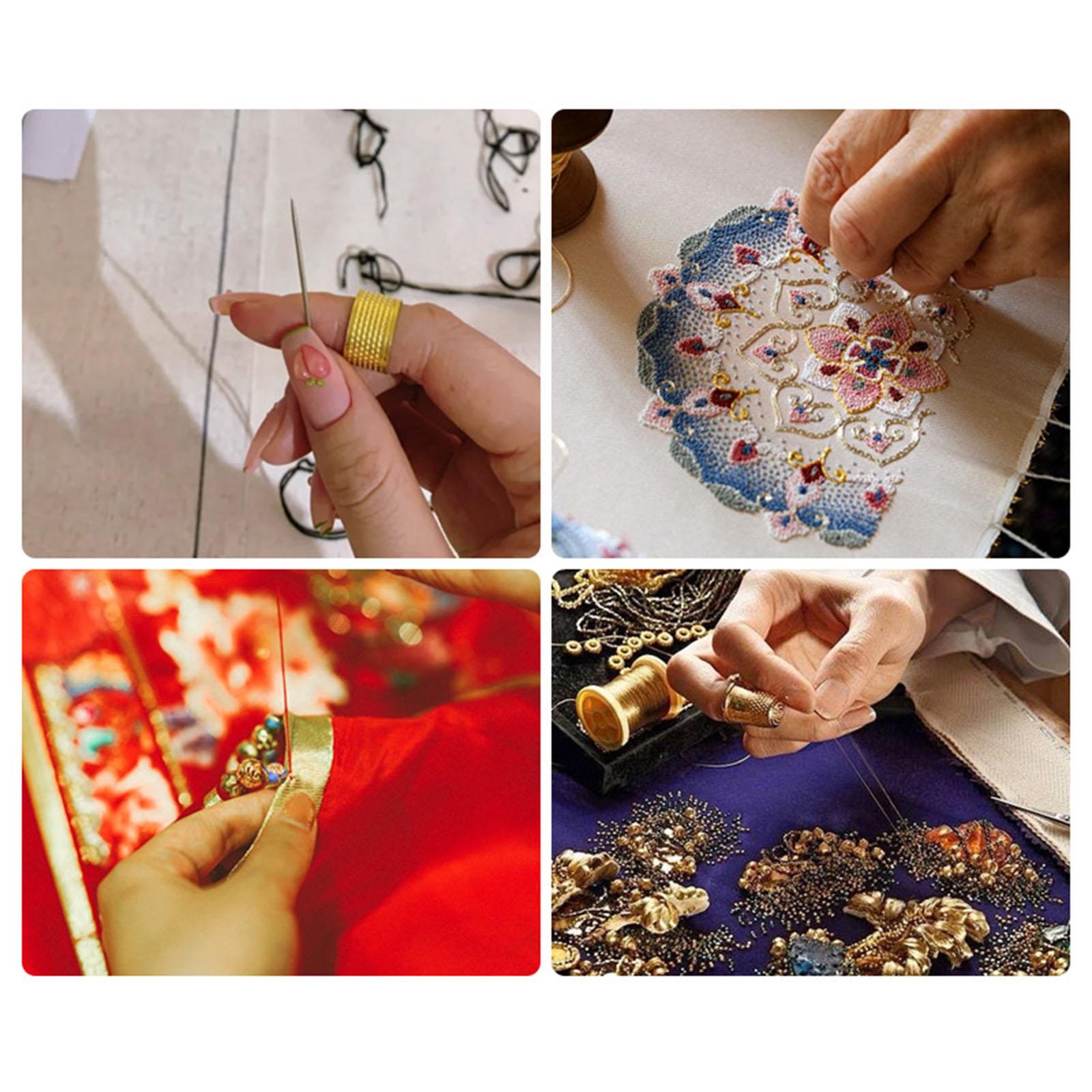 Sewing Thimble Metal - Antiek stijl metalen naaivingerhoed voor quilten,