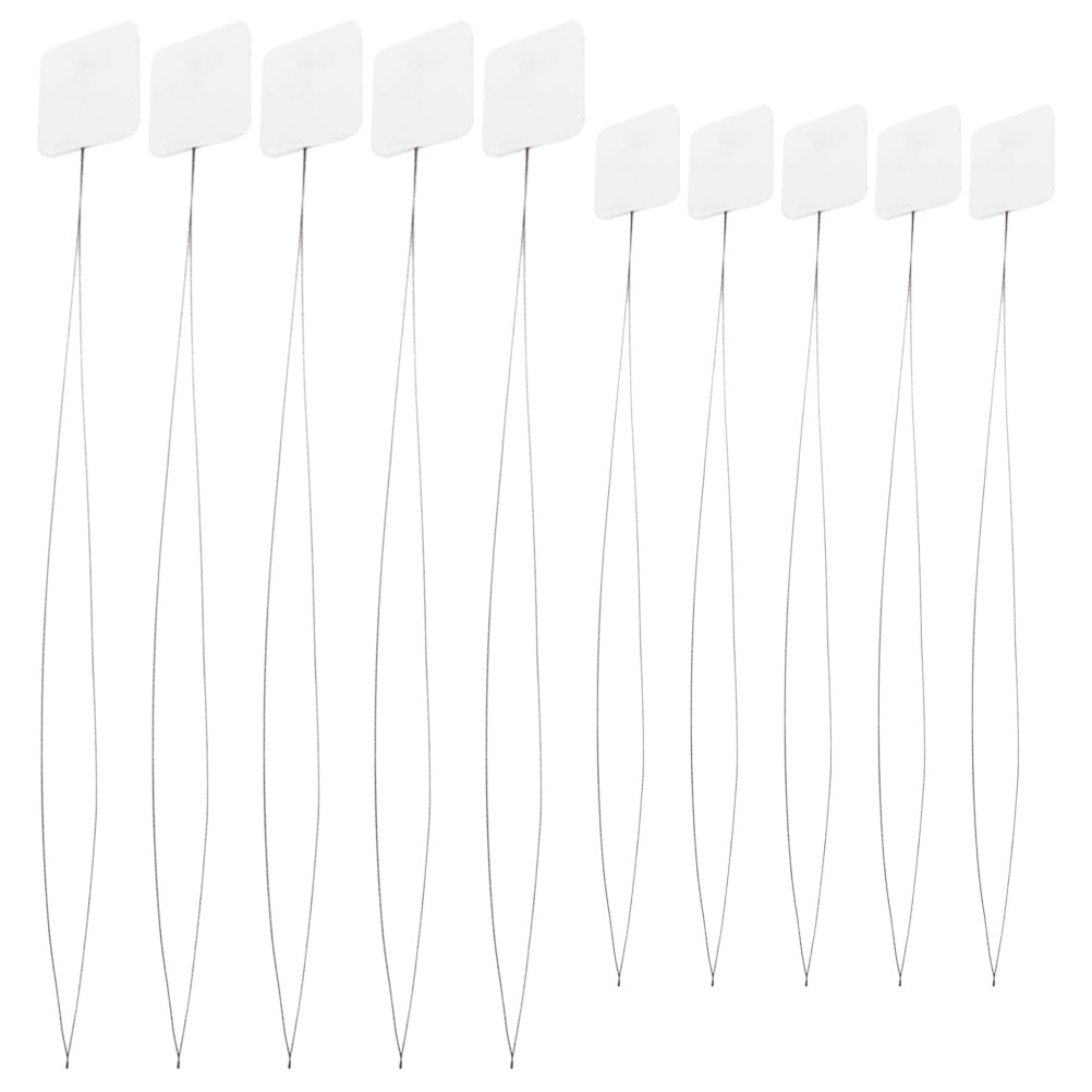 Embroidery Floss Thread - 10 stuks naaldinvoerhulpmiddelen, multifunctioneel stalen draad