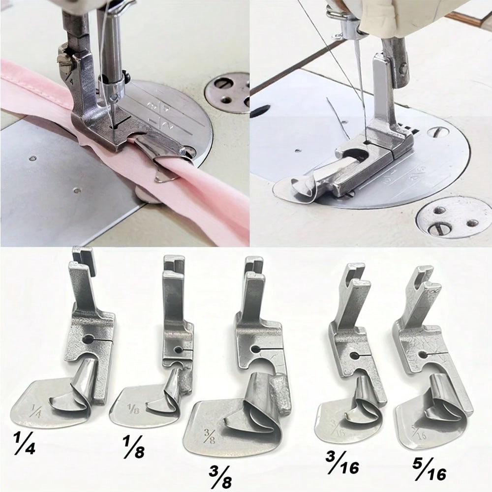 Sewing Hemming - 1PCS Industriële Naaimachine Gebogen Zomen Voet