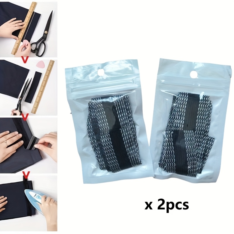 Sewing Hemming - 2 stuks/verpakking 1m Zelfklevende broekzoomtape, strijkbaar,