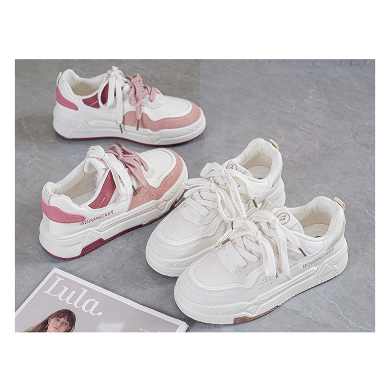 Sewing Nylon - OIQERE Dames 2025 Witte Casual Sneakers