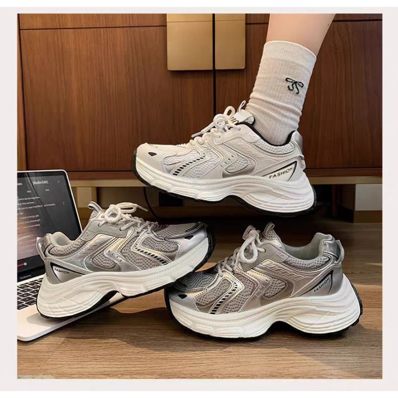 Sewing Nylon - 2026 Lente Vrouwen Unky Dad Sneakers