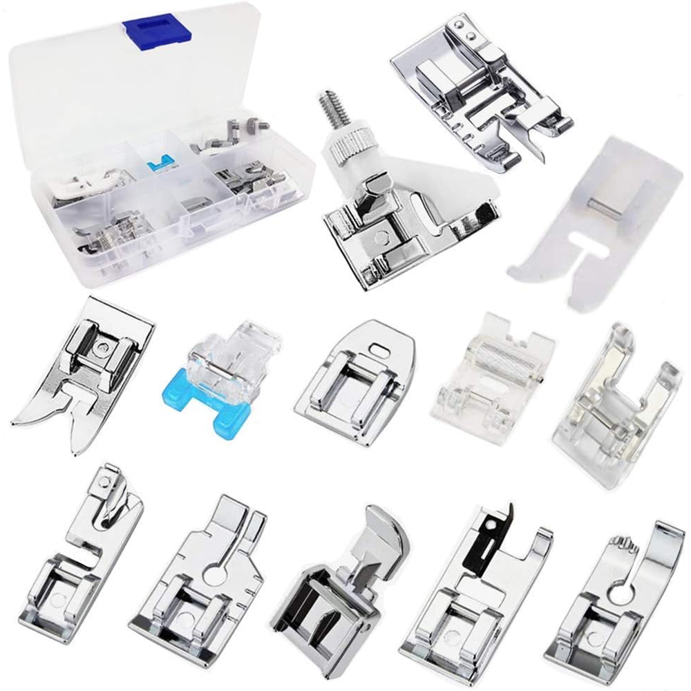 Zipper Foot Presser - 13 stks/doos Naaivoet Set Roller Voet