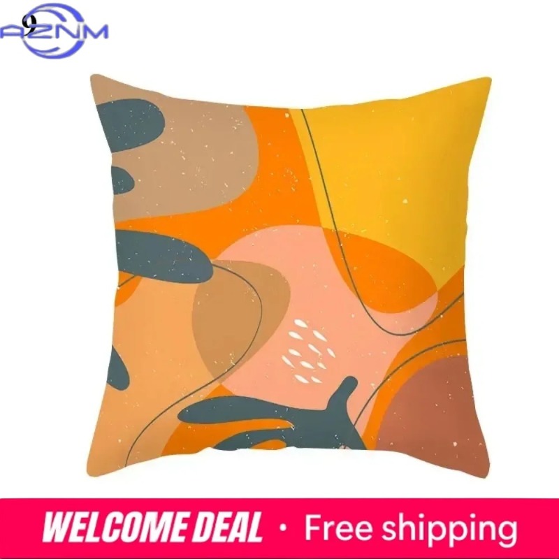 Boho oranje abstracte kussenho - Century Textile & Sewing Supply Reviews recensie en prijs
