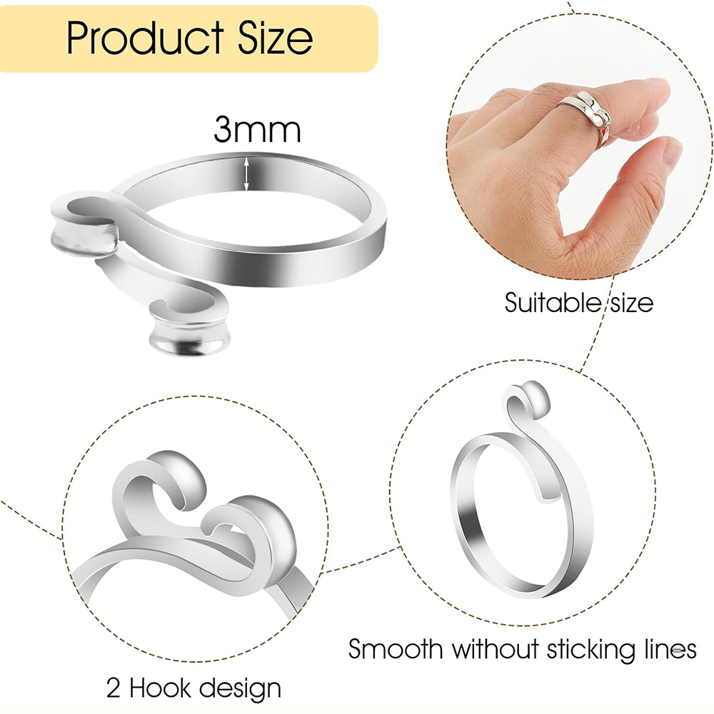 Breien Gehaakte Loop Ringen Ge - Sewing Thimble Metal recensie en prijs