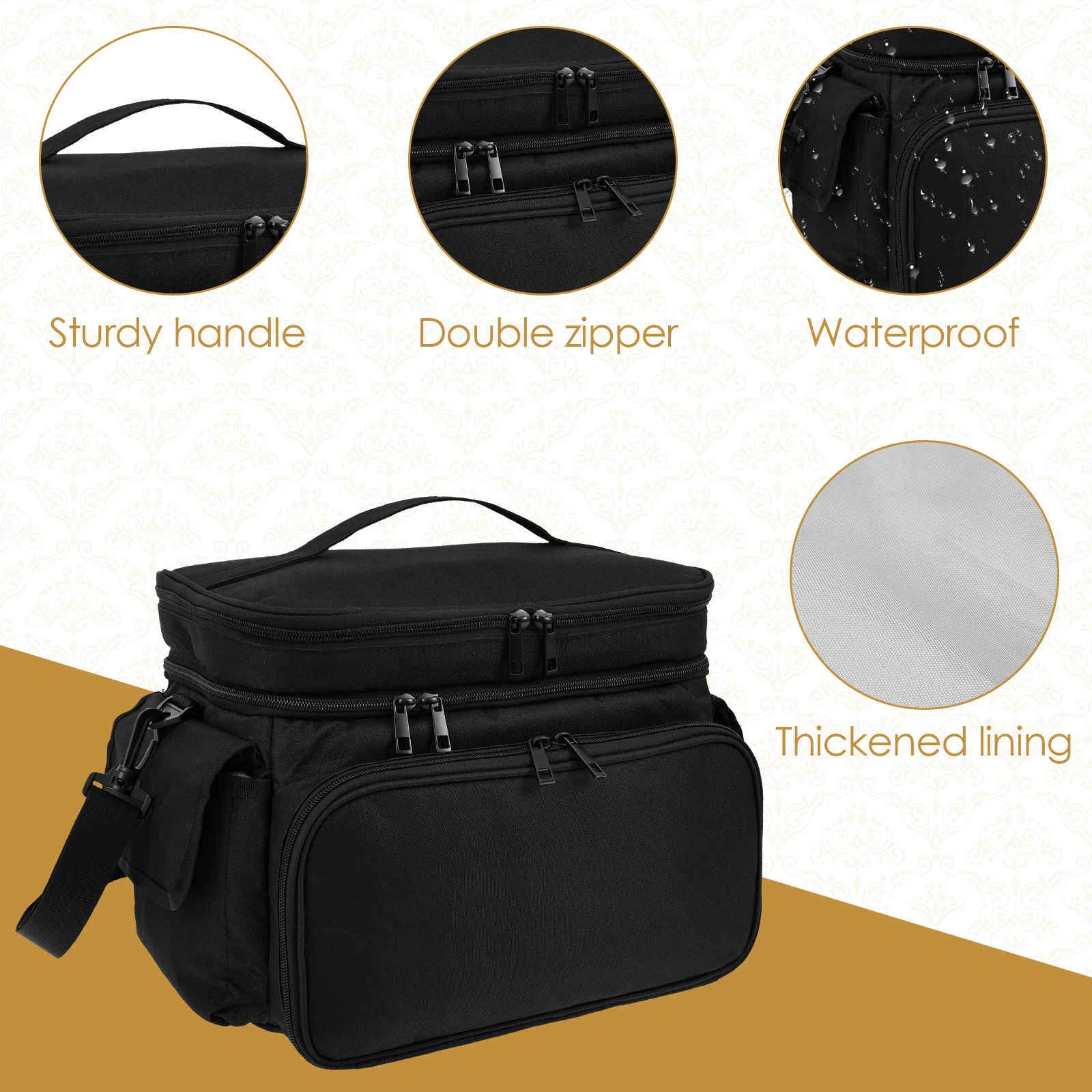 Grote naaitas Wol breigaren To - Textile Sewing Kit recensie en prijs