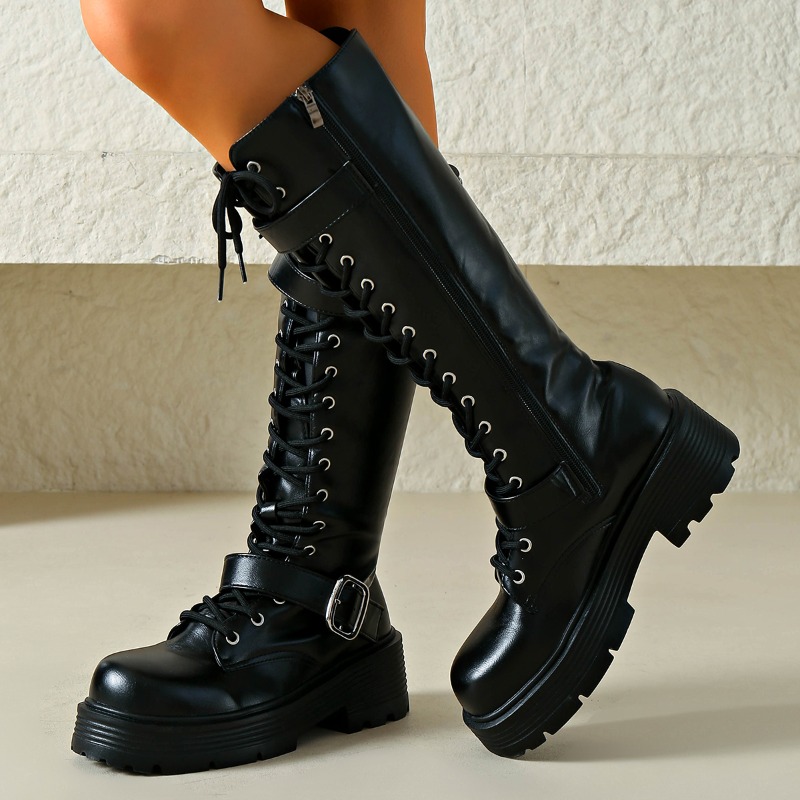 Platform chunky sole dames kni - Sewing Cloth recensie en prijs
