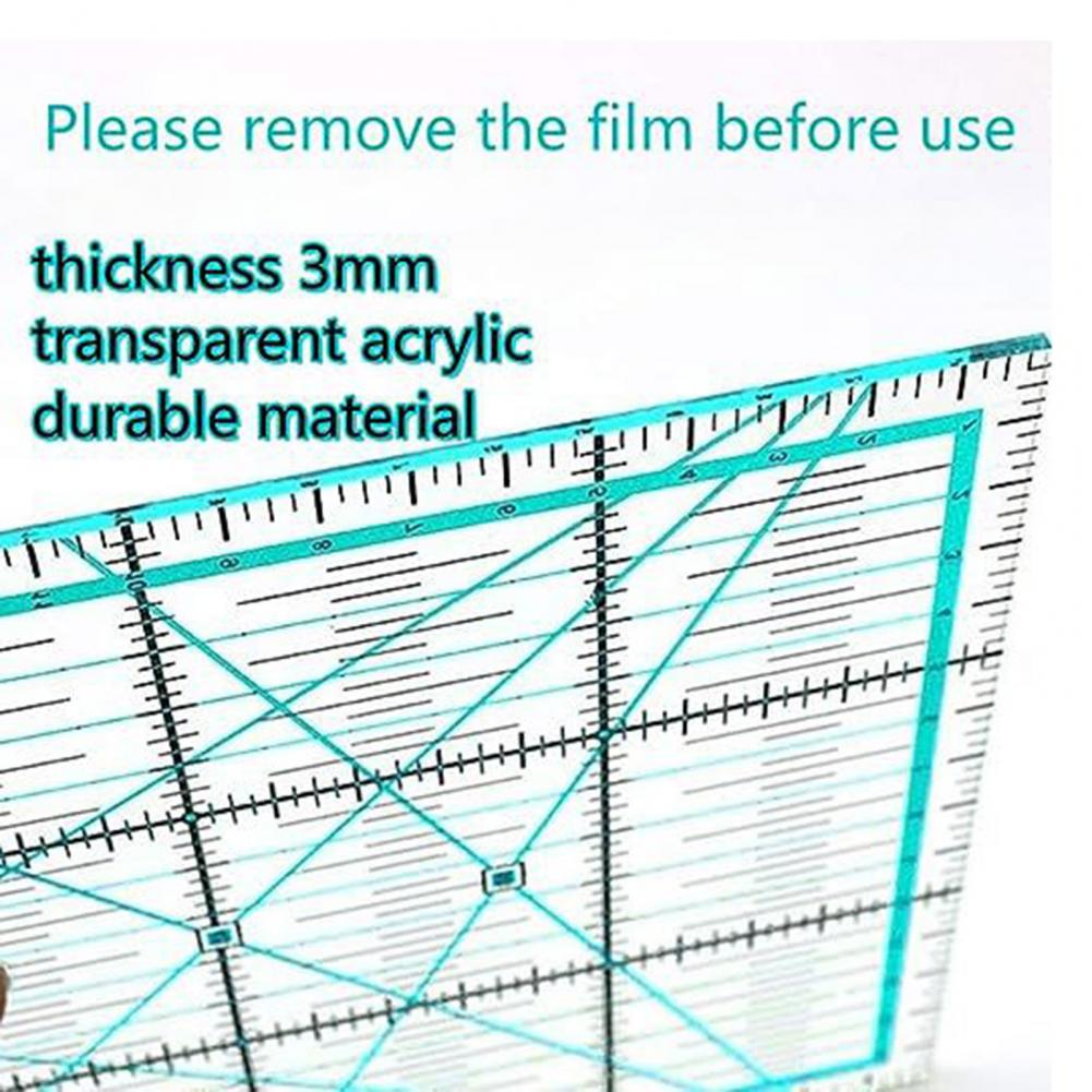 4 Stuks Acryl Quilten Liniaal  - Quilting Ruler Square recensie en prijs