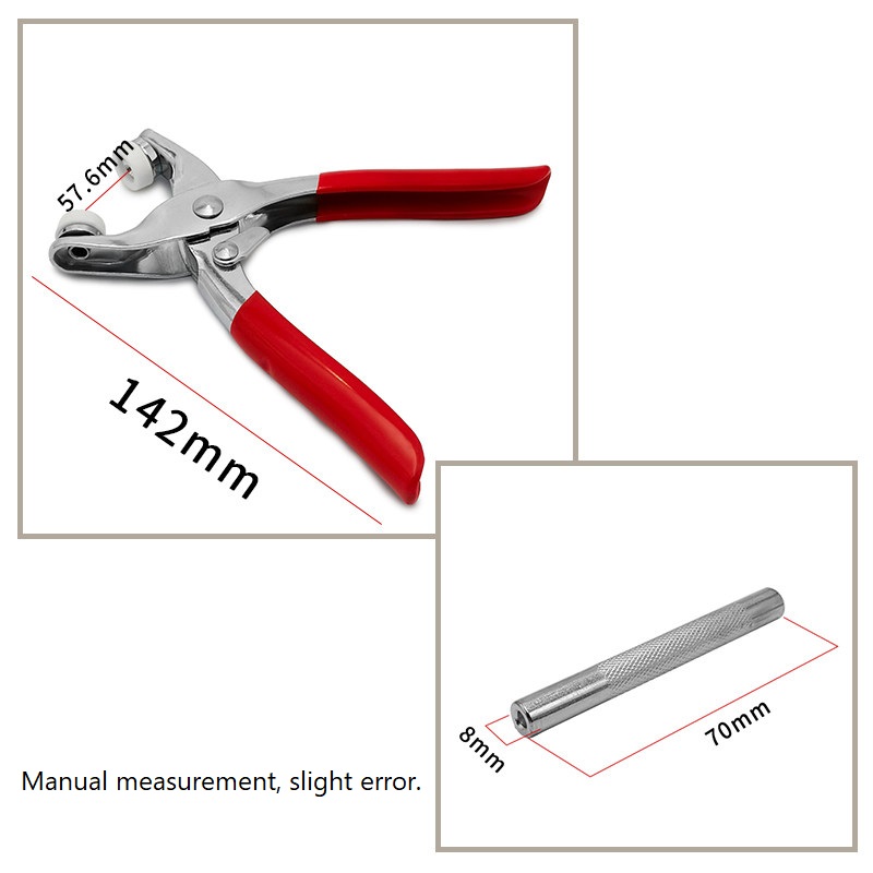 1 Set Drukknopen Set Gereedsch - Snap Button Plier recensie en prijs
