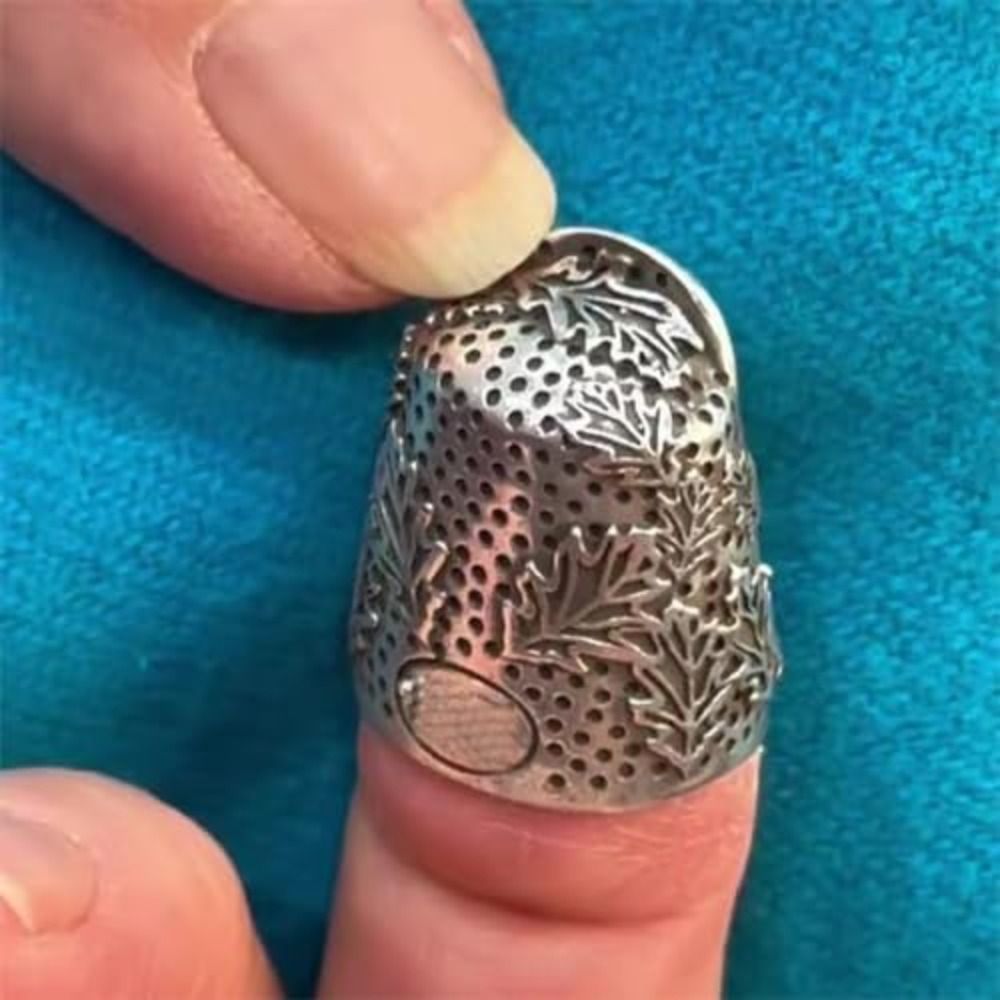 Metalen Open Nagel Eikenhouten - Sewing Thimble Metal recensie en prijs