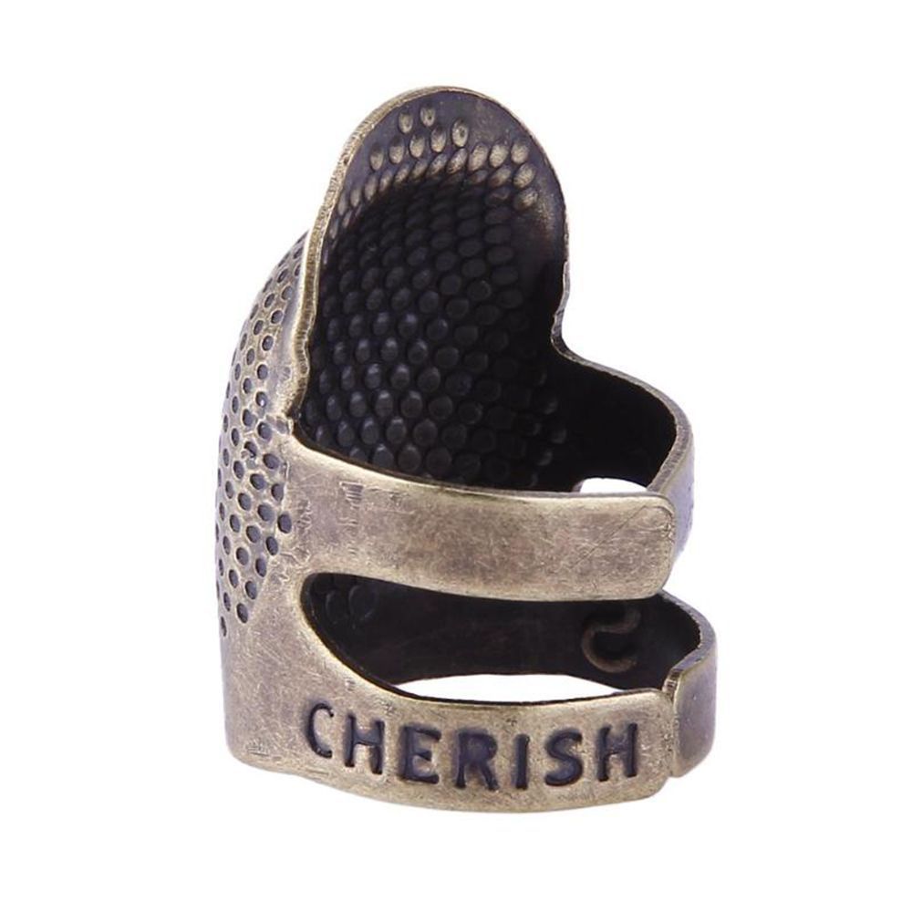 Naaiaccessoires Vintage Goud D - Sewing Thimble Metal recensie en prijs