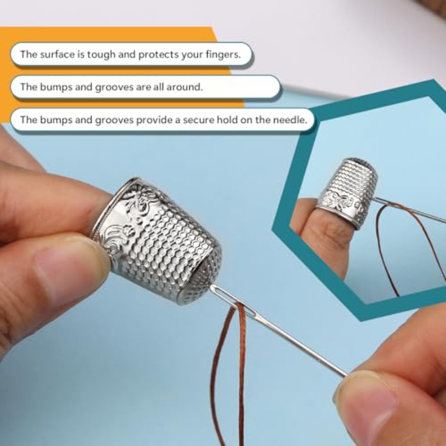 ZMAAGG Vingerhoedjes voor hand - Sewing Thimble Metal recensie en prijs