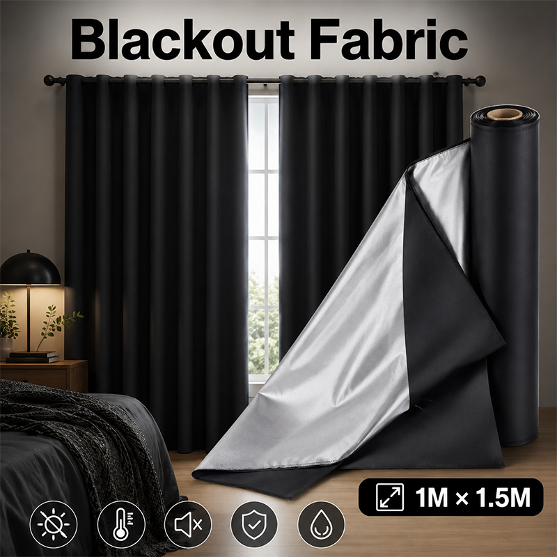 1m zwart zilver gecoate verdui - Sewing Cloth recensie en prijs
