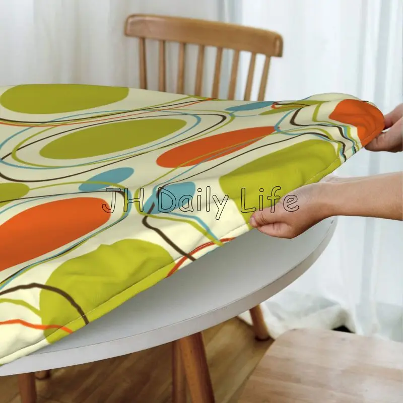 Jaren '50 Retro Geel Abstract  - Century Textile & Sewing Supply Reviews recensie en prijs