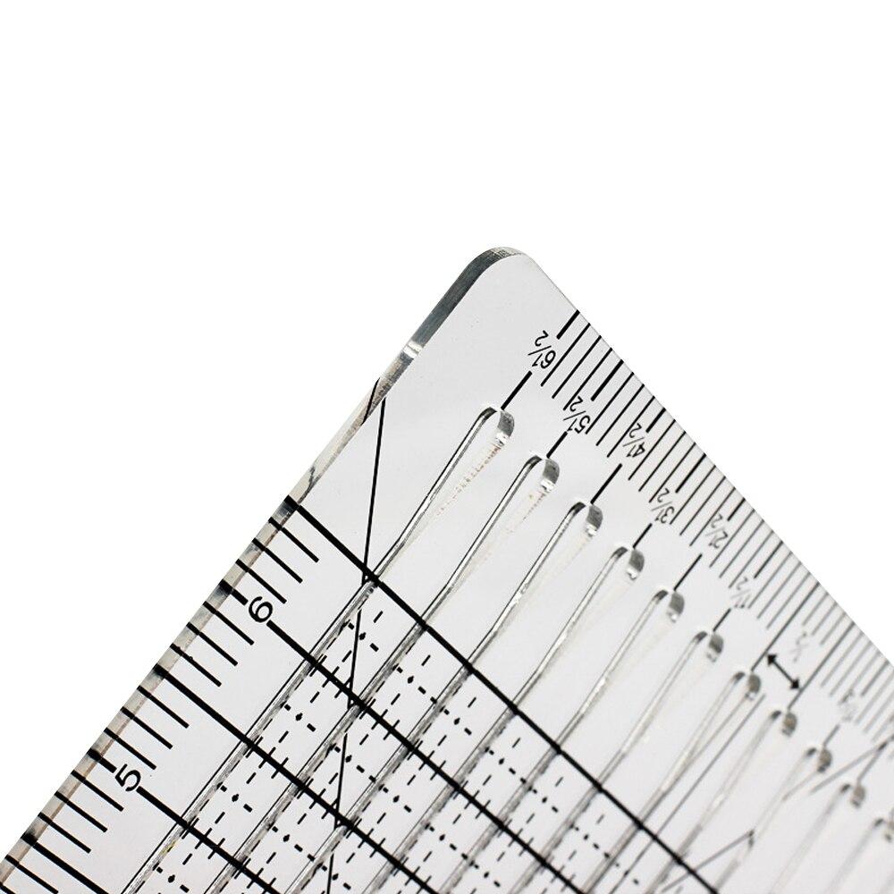 1PC DIY Handgereedschap Patchw - Quilting Ruler Square recensie en prijs
