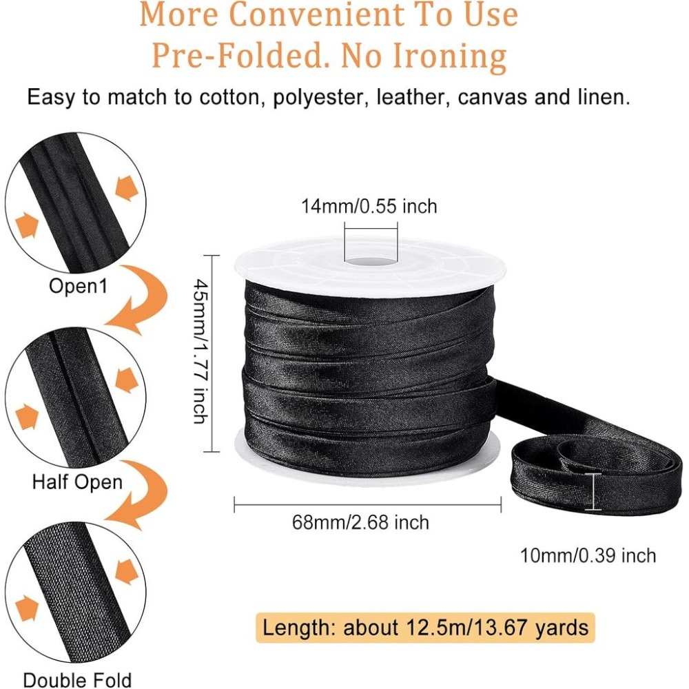 13,5 Yard satijnen biaisband,  - Binding Tape Bias recensie en prijs