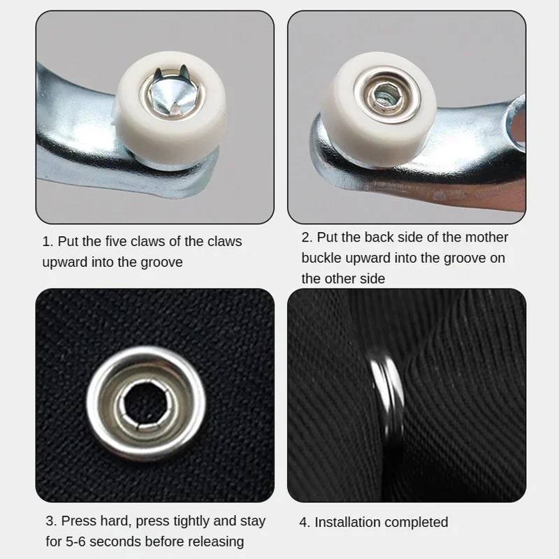 Vijfpolige knop Installatietan - Snap Button Plier recensie en prijs