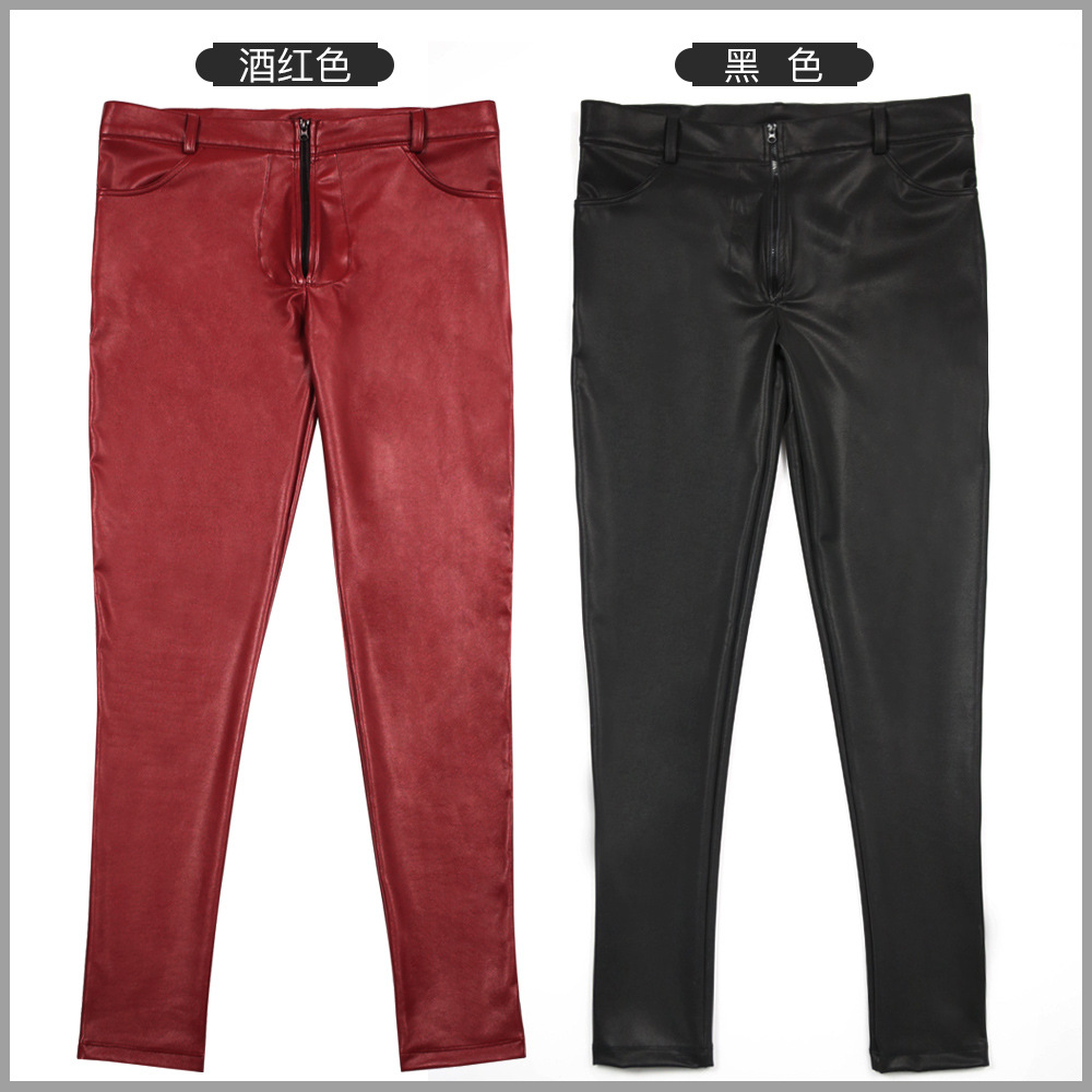 Heren PU-leer Skinny Jeans Sti - Sewing Latex recensie en prijs