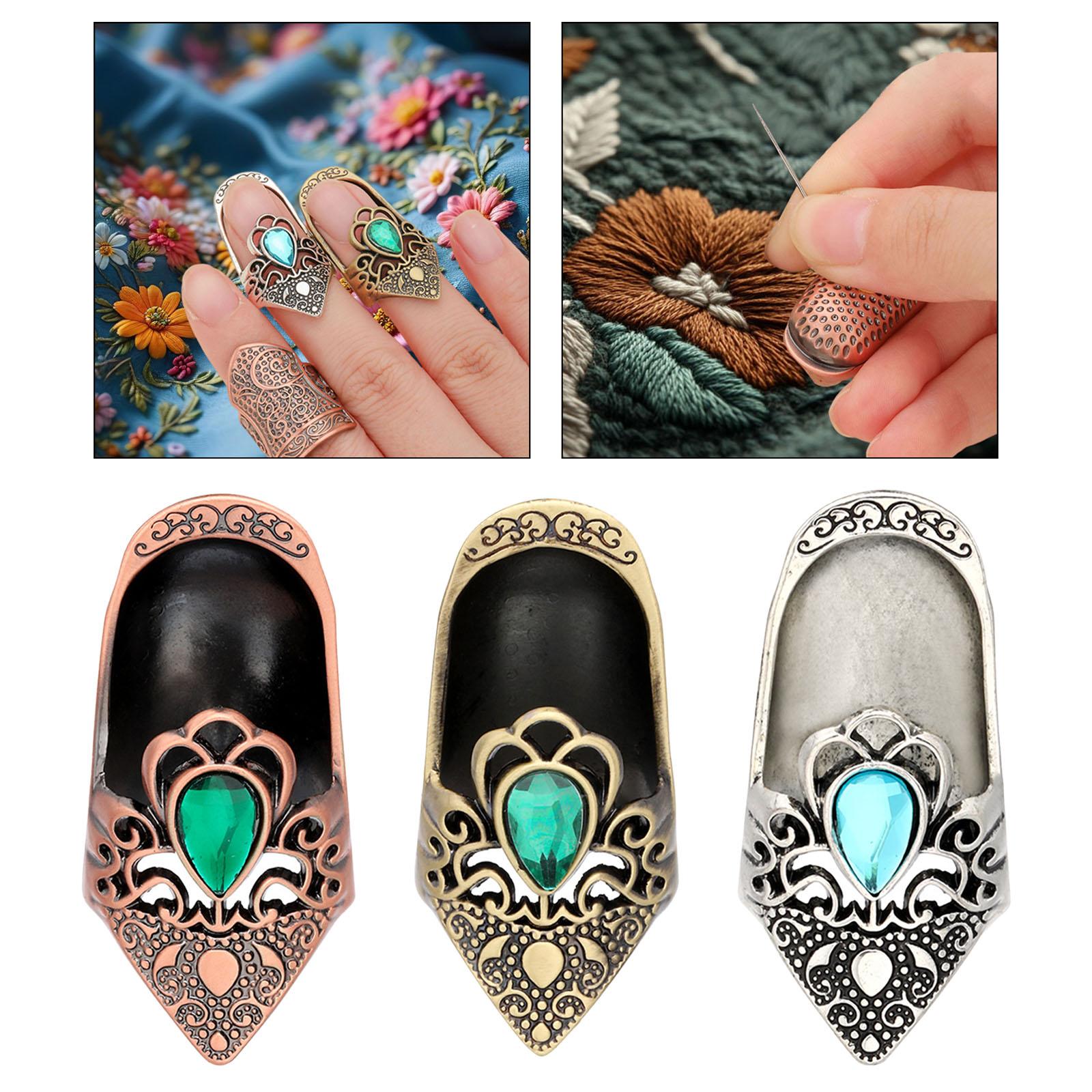 Antiek stijl metalen naaivinge - Sewing Thimble Metal recensie en prijs