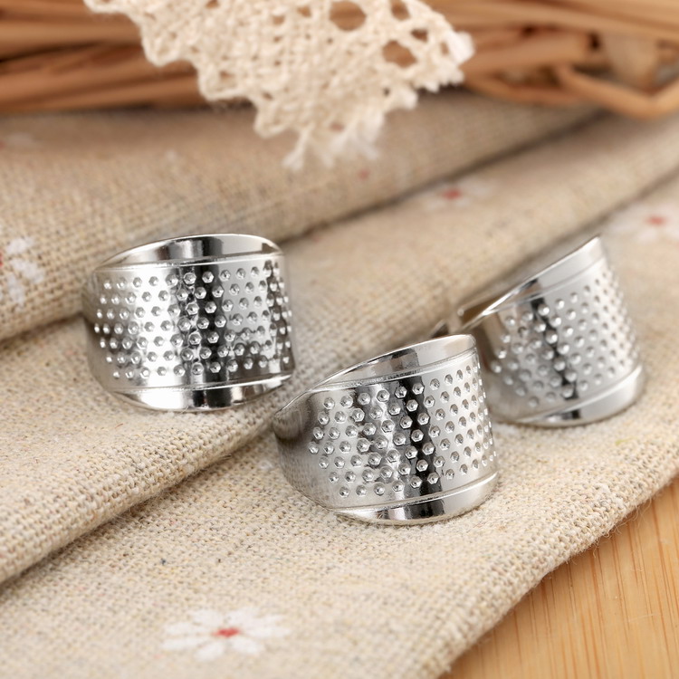 3 Stuks Metalen Vinger Vingerh - Sewing Thimble Metal recensie en prijs