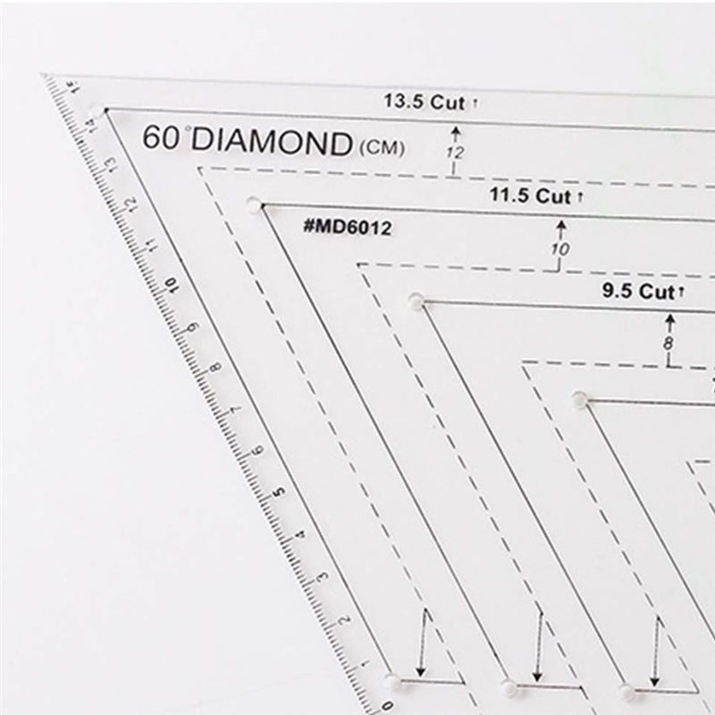 A25F-4-delige quiltingsliniaal - Quilting Ruler Square recensie en prijs