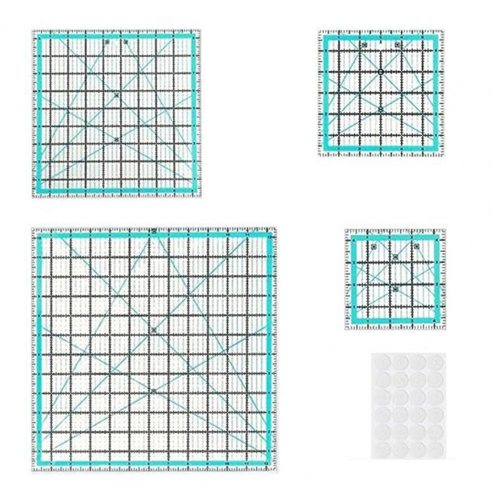 Beginners Quiltsjabloon Naai-  - Quilting Ruler Square recensie en prijs