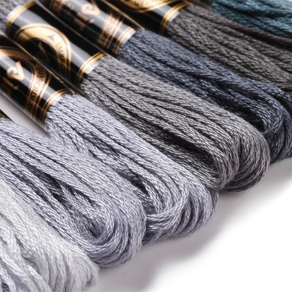 8 Strengen 70 Yards Grijs Vrie - Embroidery Floss Thread recensie en prijs