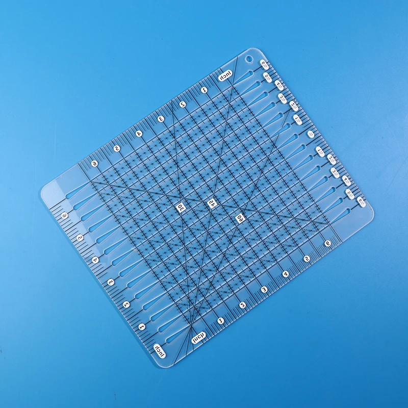 5-in-1 quilt snijliniaal acryl - Quilting Ruler Square recensie en prijs