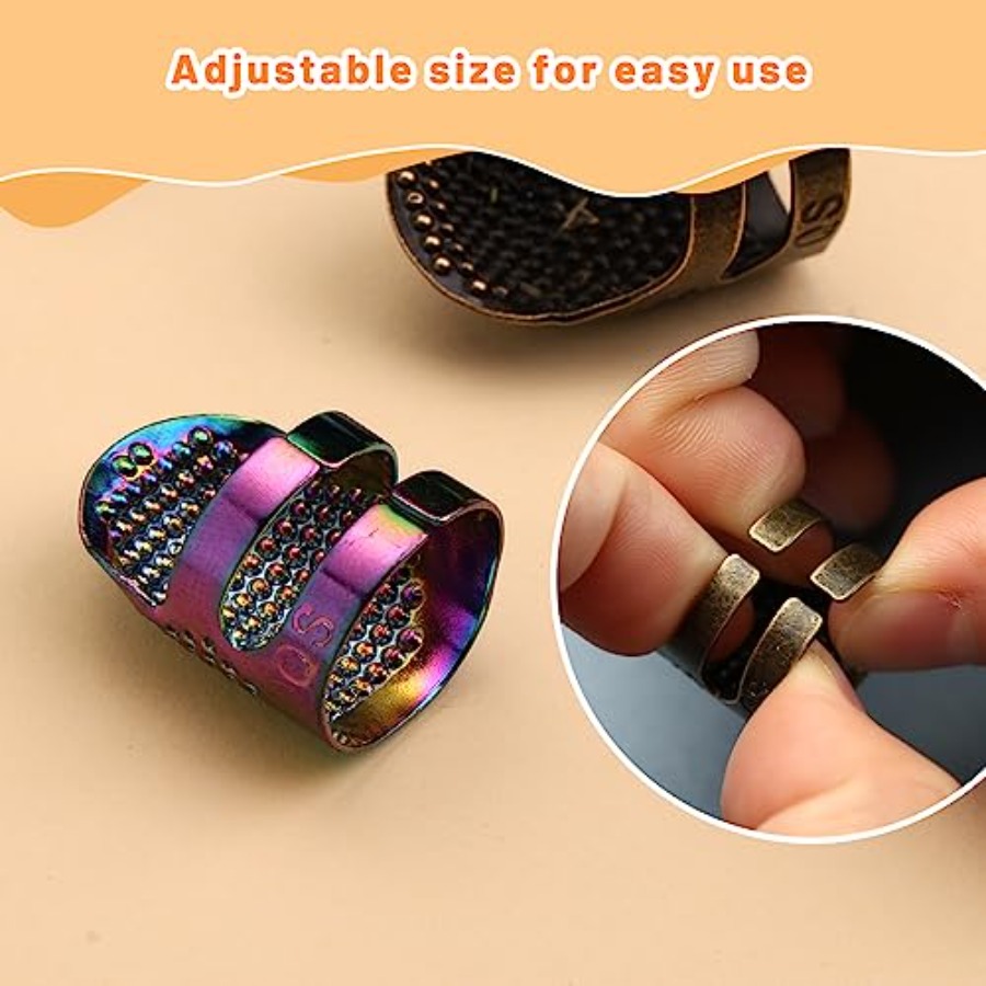Vingerhoedjes voor handnaaien, - Sewing Thimble Metal recensie en prijs