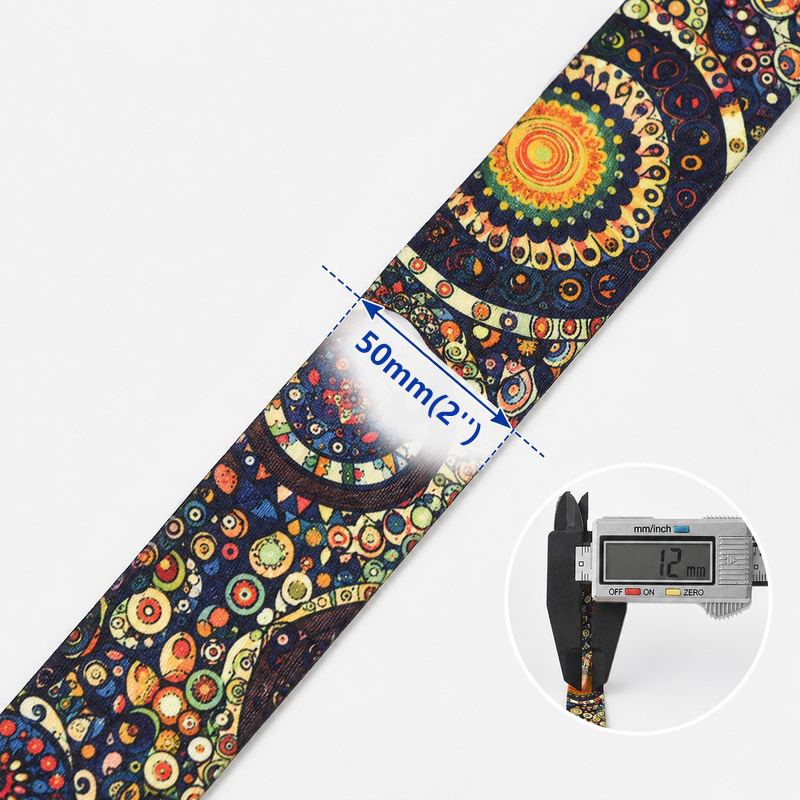 5 meter 50 mm bedrukt geweven  - Binding Tape Bias recensie en prijs