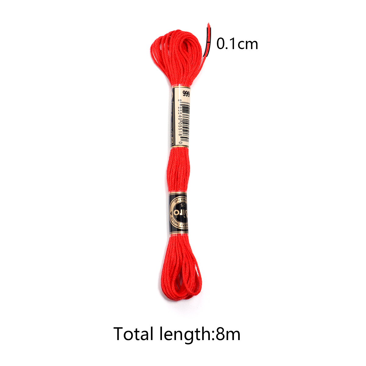 6 stks/partij Veelkleurig Poly - Embroidery Floss Thread recensie en prijs