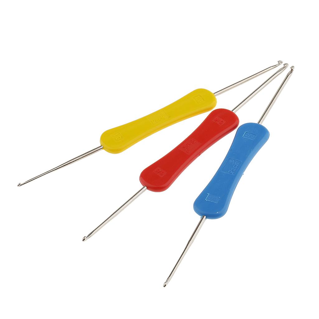 3 gemengde dubbelzijdige haakn - Textile Sewing Kit recensie en prijs