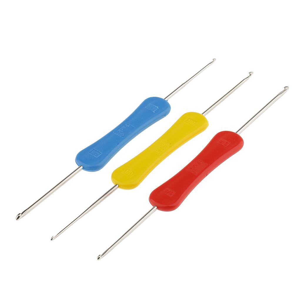 3 gemengde dubbelzijdige haakn - Textile Sewing Kit recensie en prijs