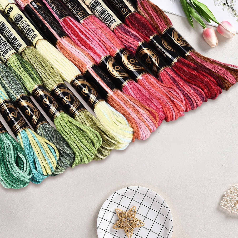 105 yards borduurgaren, 6-draa - Embroidery Floss Thread recensie en prijs