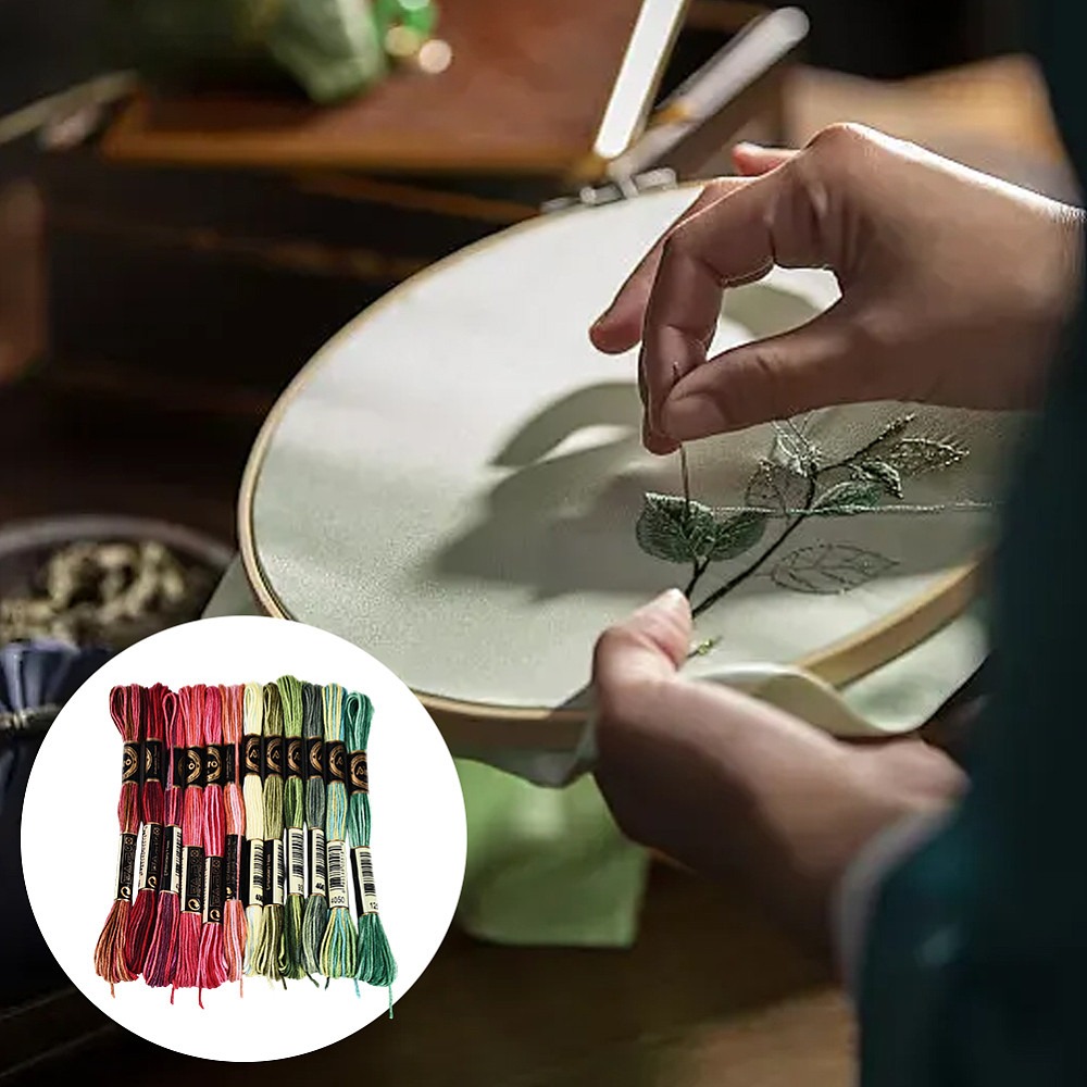 105 yards borduurgaren, 6-draa - Embroidery Floss Thread recensie en prijs