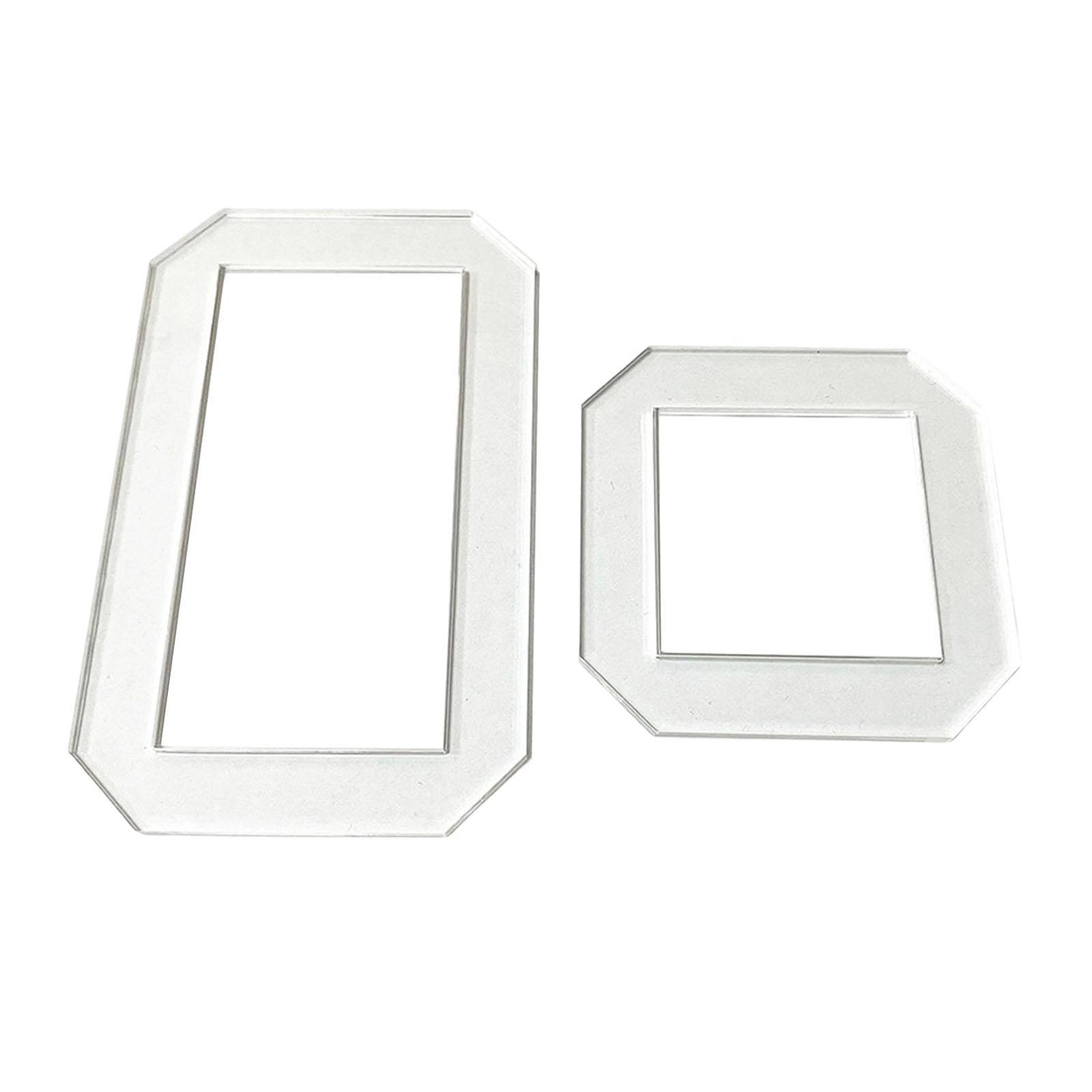 2 stuks quiltsjablonen quiltst - Quilting Ruler Square recensie en prijs