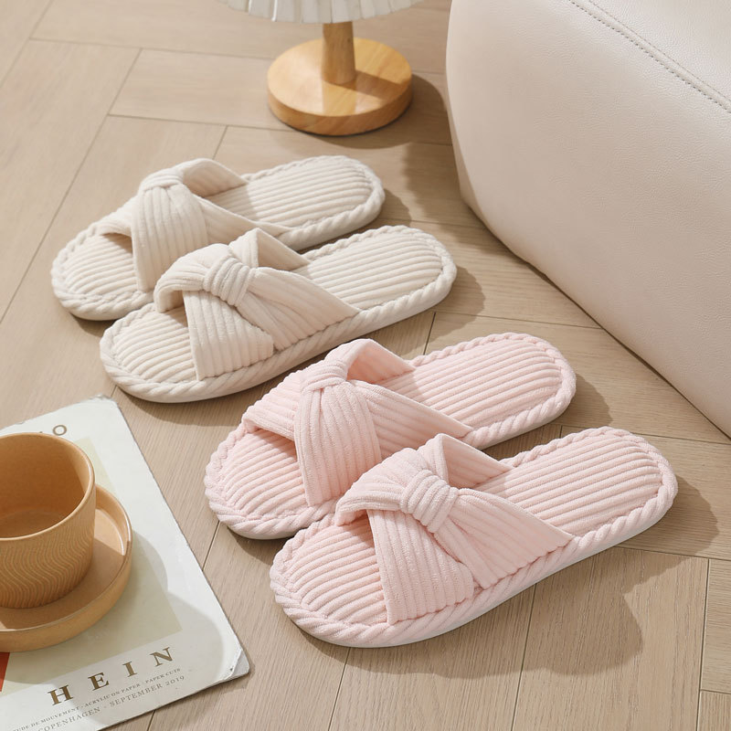 Corduroy kruisband huispantoff - Sewing Cloth recensie en prijs