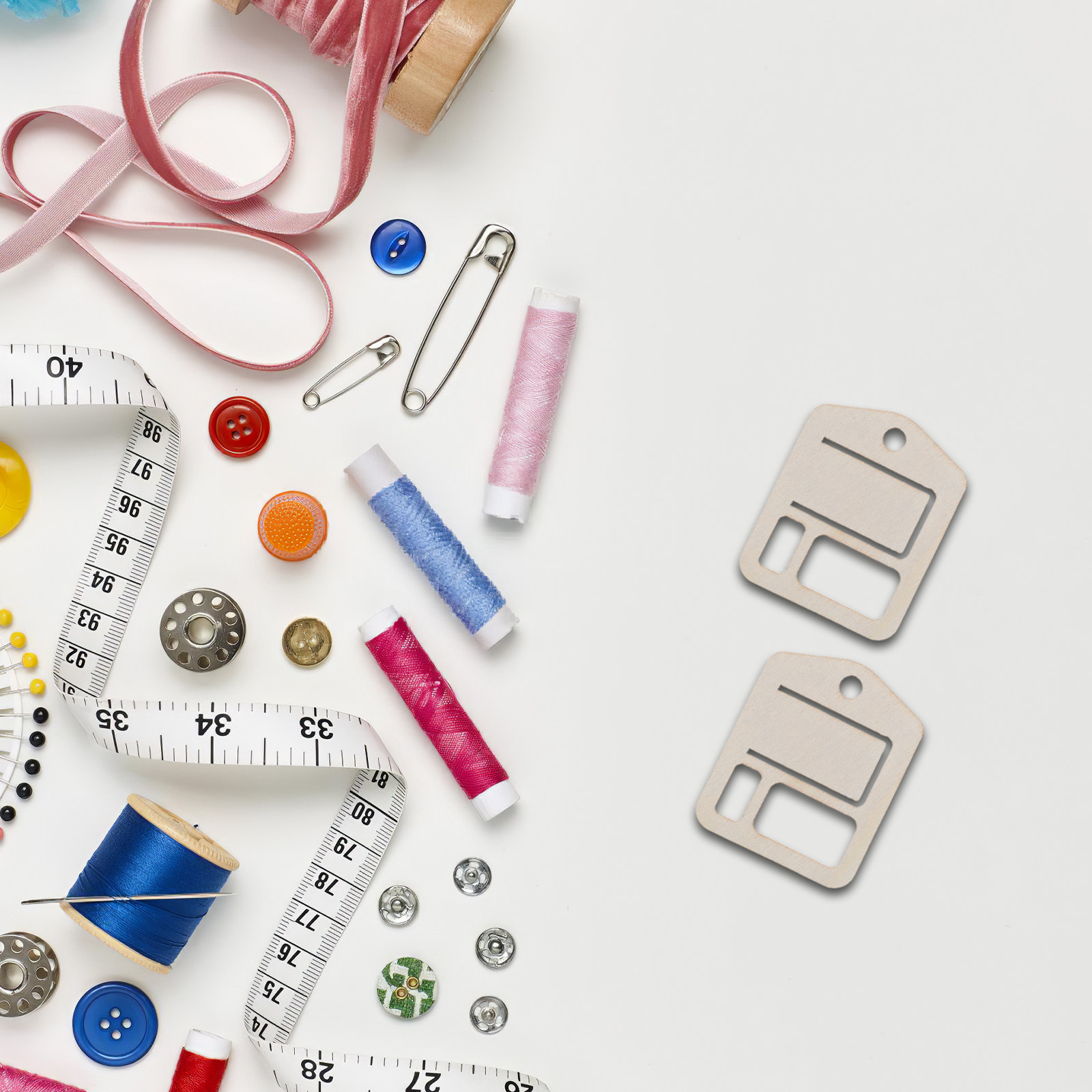 100 stuks houten ambachtelijke - Embroidery Floss Thread recensie en prijs