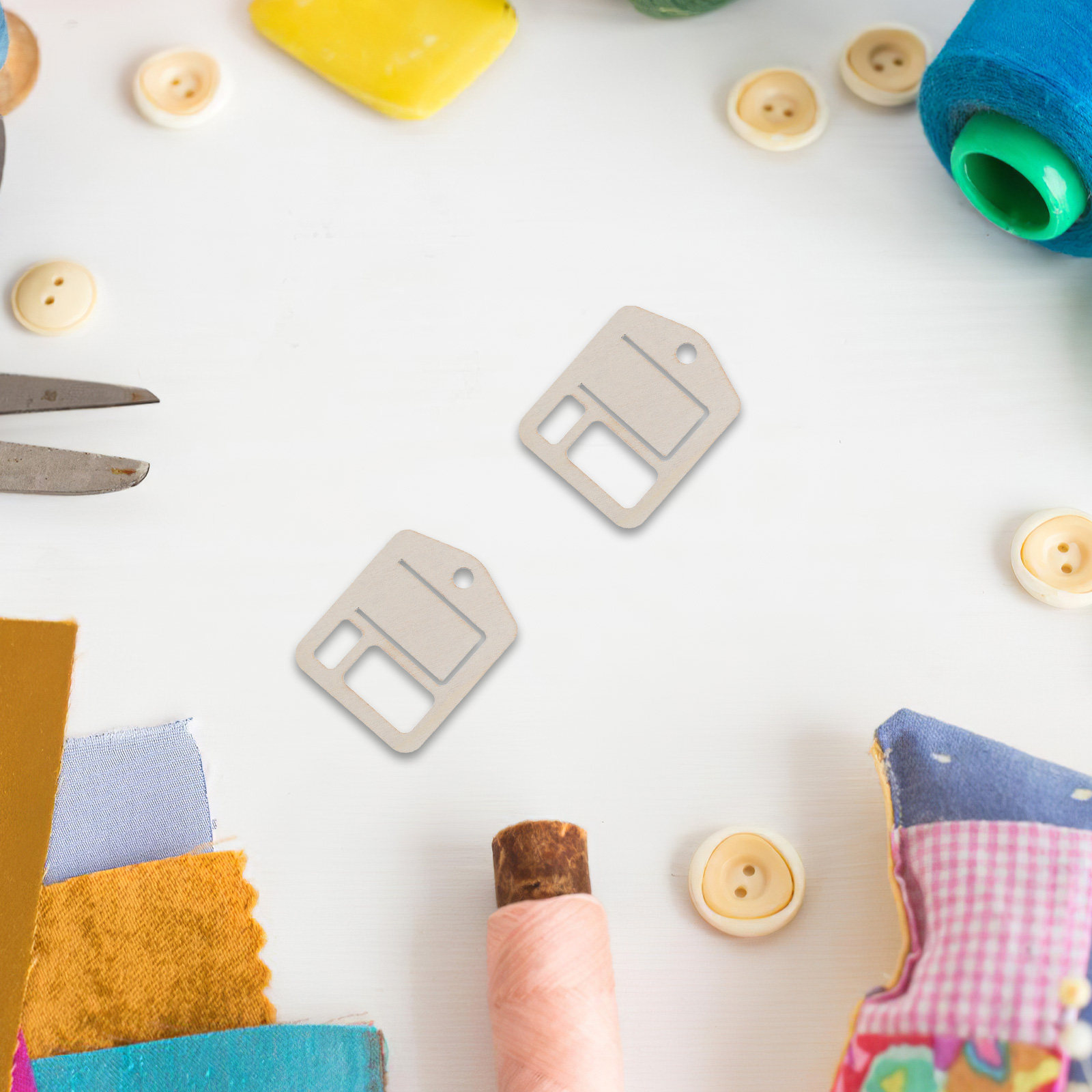 100 stuks houten ambachtelijke - Embroidery Floss Thread recensie en prijs
