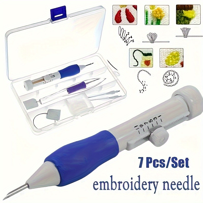 7-delige borduurpunchnaald naa - Textile Sewing Kit recensie en prijs