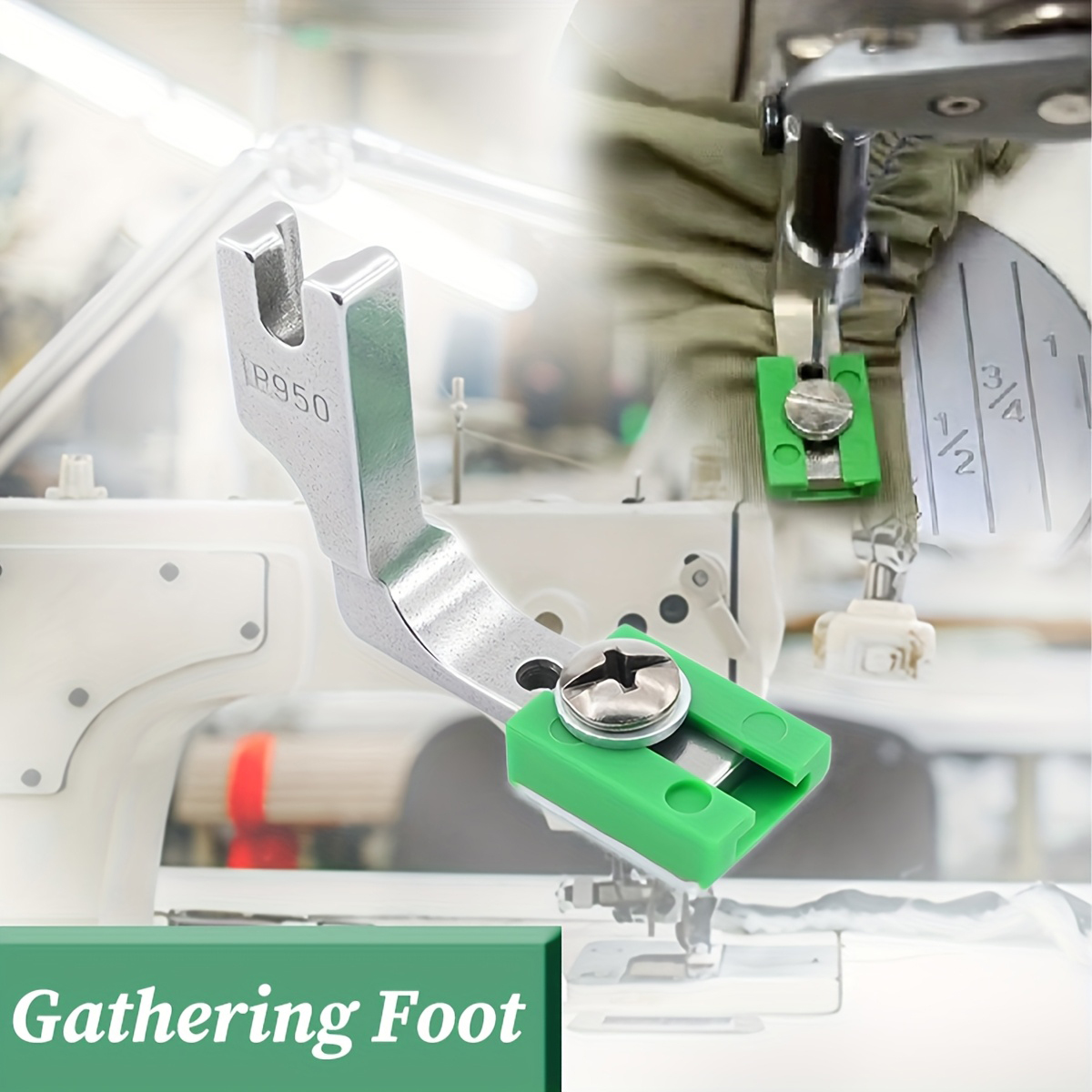 P950 Verstelbare gegolfde naai - Sewing Gathering recensie en prijs
